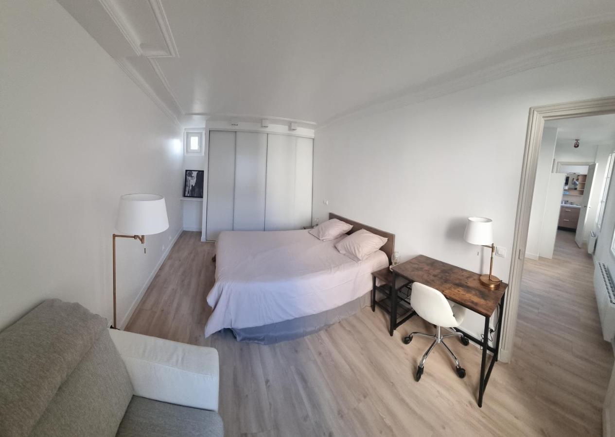 Appartement Luxueux Dans Maison Bourgeoise Parisienne Levallois-Perret Esterno foto