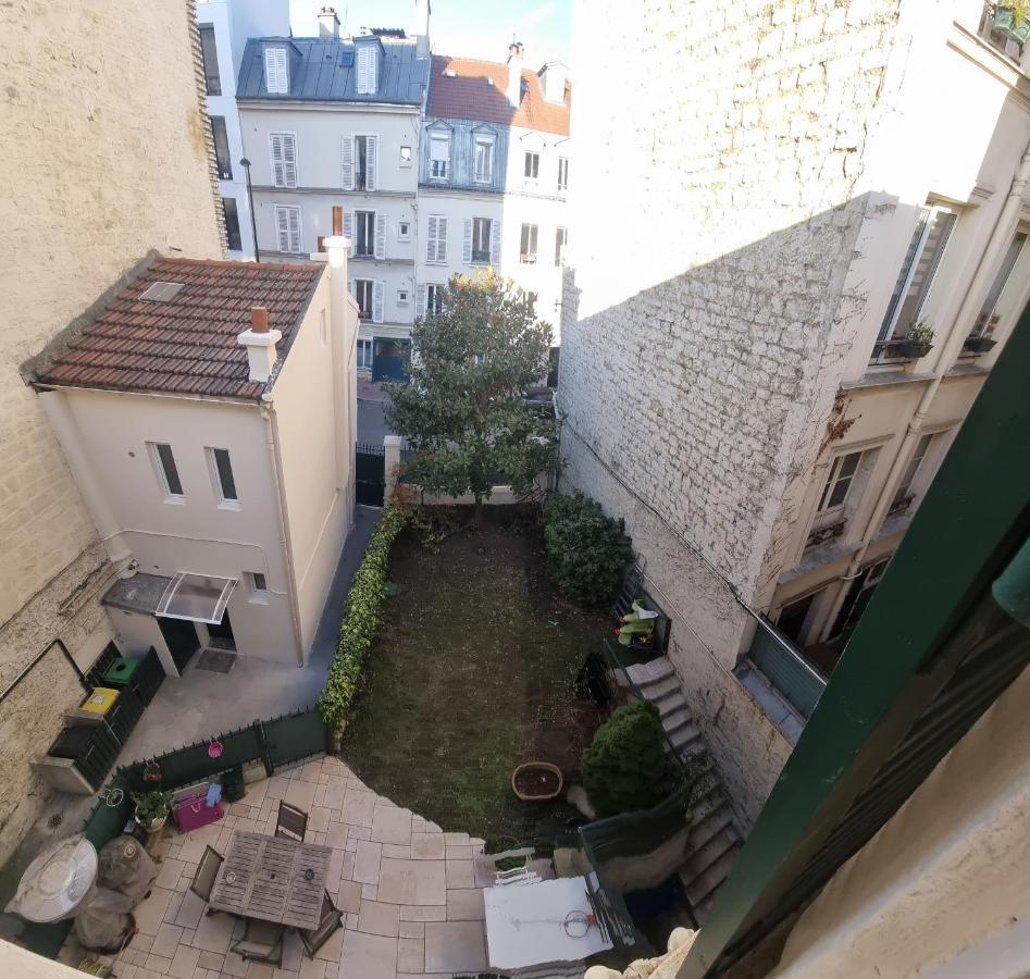 Appartement Luxueux Dans Maison Bourgeoise Parisienne Levallois-Perret Esterno foto