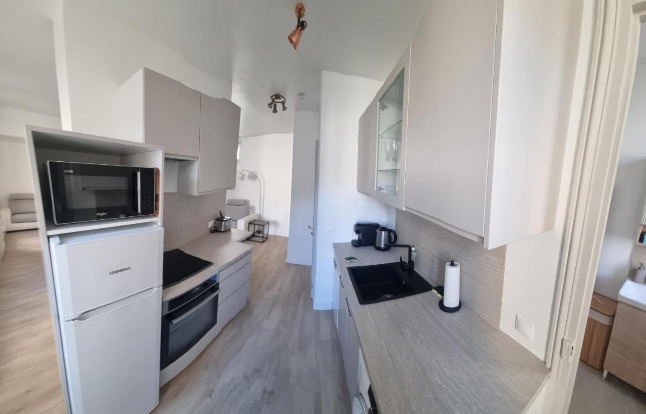 Appartement Luxueux Dans Maison Bourgeoise Parisienne Levallois-Perret Esterno foto